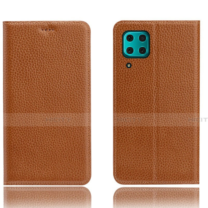 Funda de Cuero Cartera con Soporte Carcasa L03 para Huawei Nova 7i