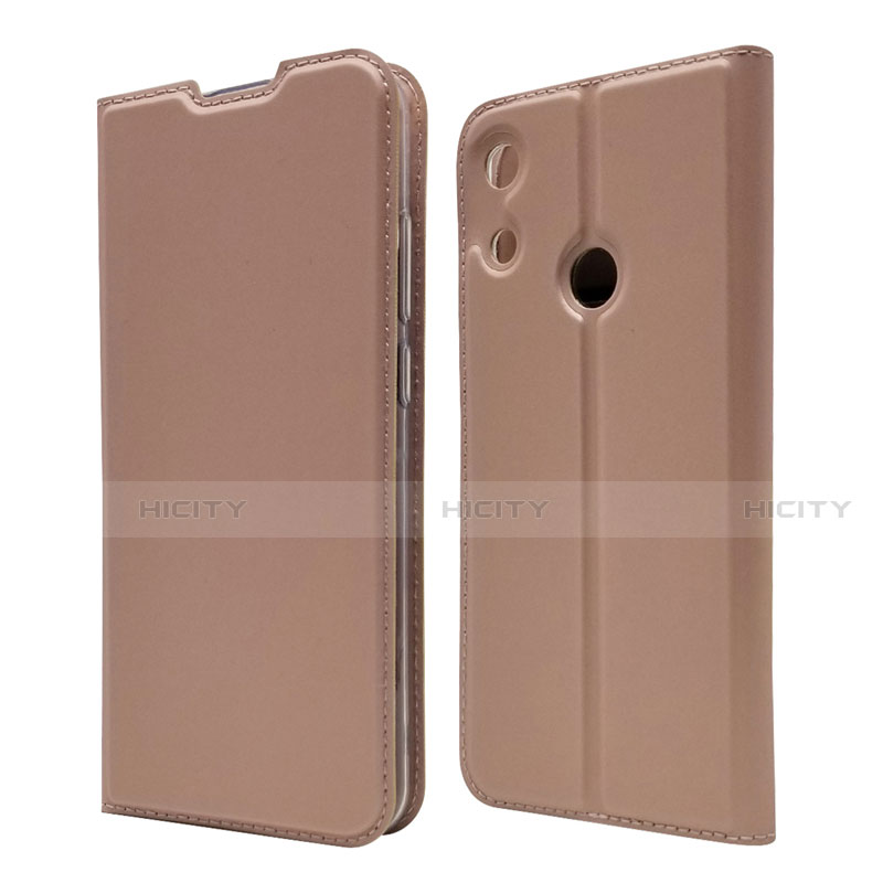 Funda de Cuero Cartera con Soporte Carcasa L03 para Huawei Y6 Prime (2019) Oro Rosa