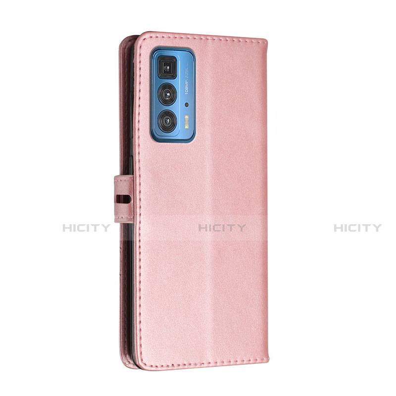 Funda de Cuero Cartera con Soporte Carcasa L03 para Motorola Moto Edge 20 Pro 5G