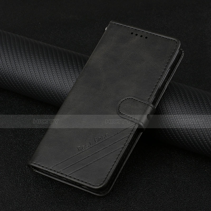 Funda de Cuero Cartera con Soporte Carcasa L03 para Motorola Moto Edge 20 Pro 5G Negro