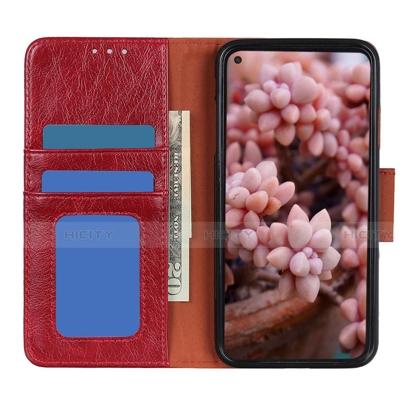 Funda de Cuero Cartera con Soporte Carcasa L03 para Motorola Moto G Fast