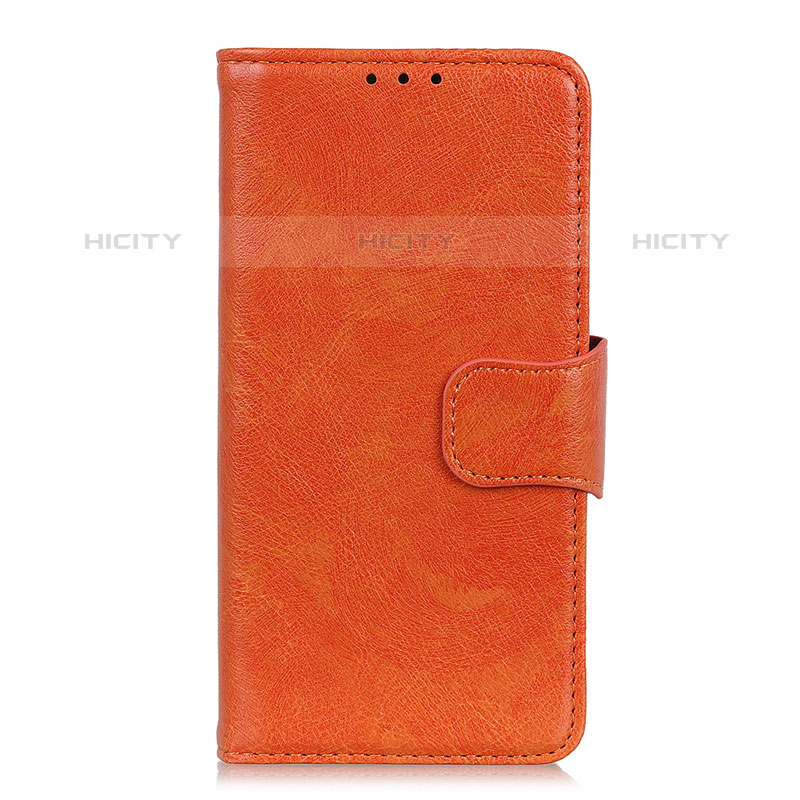 Funda de Cuero Cartera con Soporte Carcasa L03 para Oppo A35 Naranja