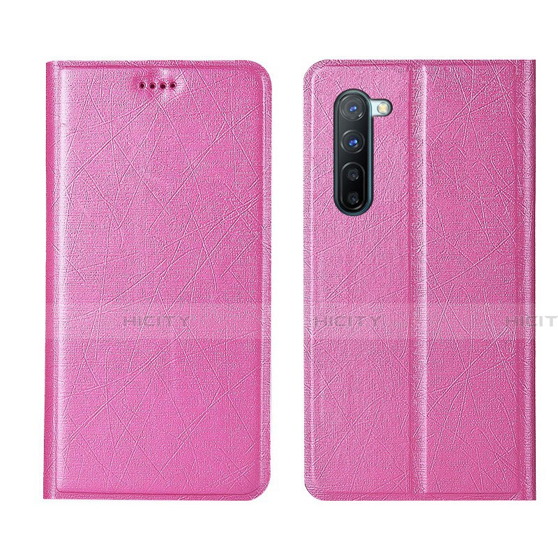 Funda de Cuero Cartera con Soporte Carcasa L03 para Oppo Reno3