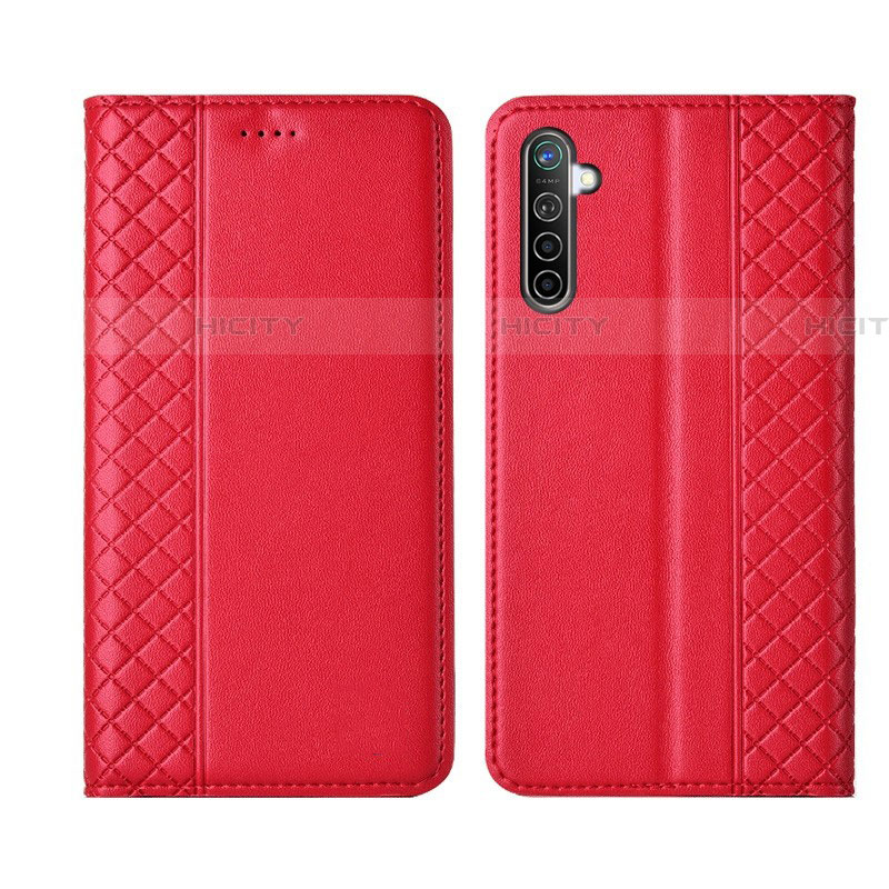 Funda de Cuero Cartera con Soporte Carcasa L03 para Realme XT