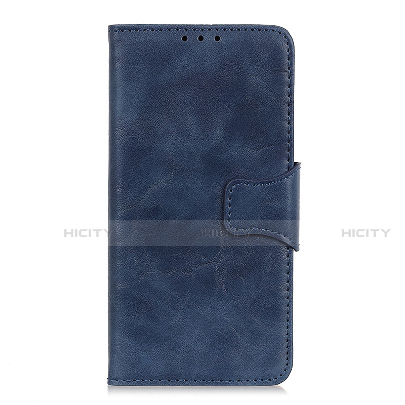 Funda de Cuero Cartera con Soporte Carcasa L03 para Samsung Galaxy A21s Azul