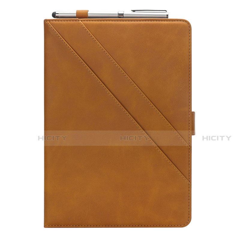 Funda de Cuero Cartera con Soporte Carcasa L03 para Samsung Galaxy Tab S5e Wi-Fi 10.5 SM-T720 Naranja