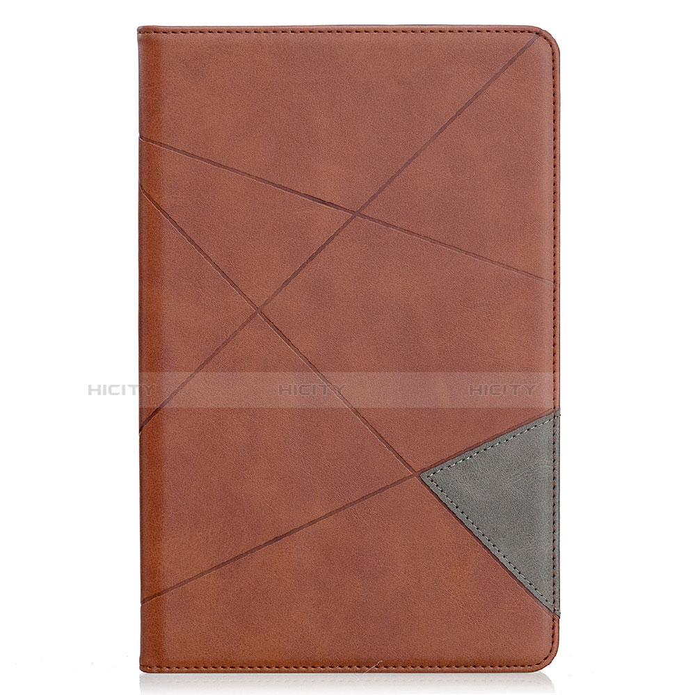 Funda de Cuero Cartera con Soporte Carcasa L03 para Samsung Galaxy Tab S6 Lite 10.4 SM-P610 Marron