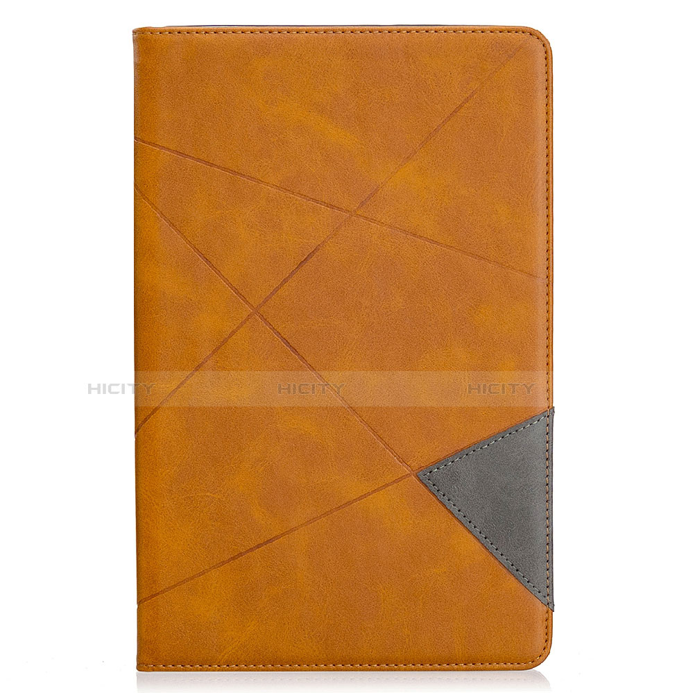 Funda de Cuero Cartera con Soporte Carcasa L03 para Samsung Galaxy Tab S6 Lite 10.4 SM-P610 Naranja