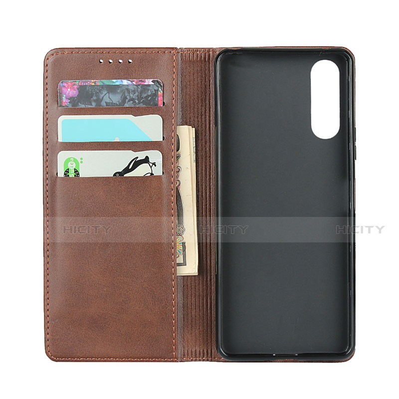 Funda de Cuero Cartera con Soporte Carcasa L03 para Sony Xperia 10 II