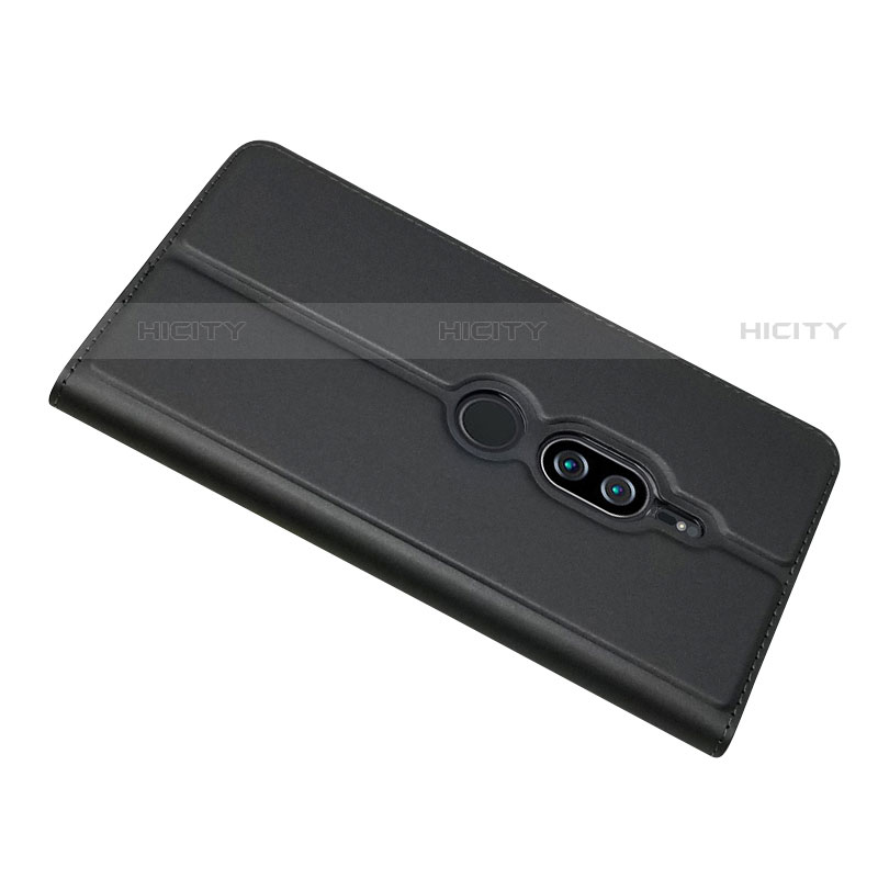 Funda de Cuero Cartera con Soporte Carcasa L03 para Sony Xperia XZ2 Premium