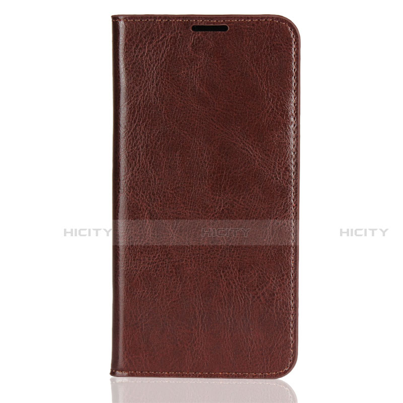 Funda de Cuero Cartera con Soporte Carcasa L03 para Xiaomi Mi 8 Marron