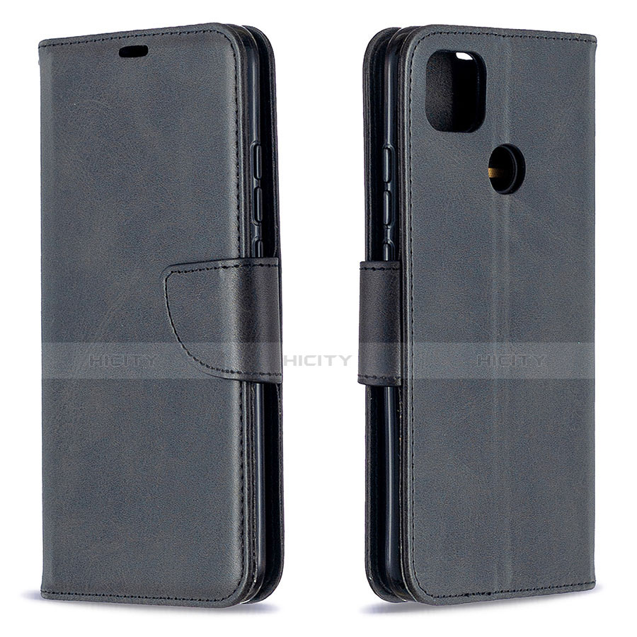 Funda de Cuero Cartera con Soporte Carcasa L03 para Xiaomi Redmi 9C NFC