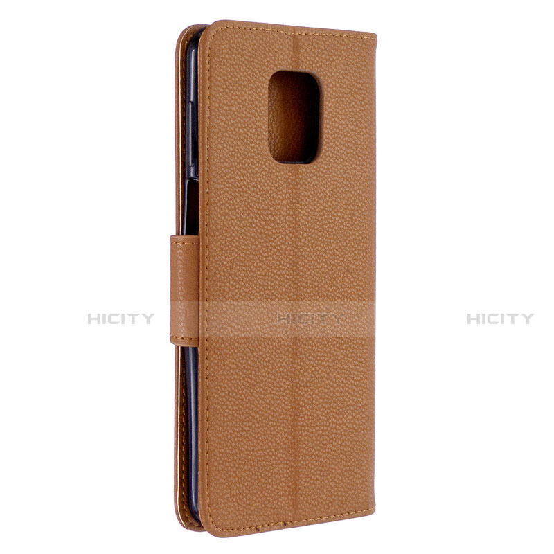 Funda de Cuero Cartera con Soporte Carcasa L03 para Xiaomi Redmi Note 9 Pro