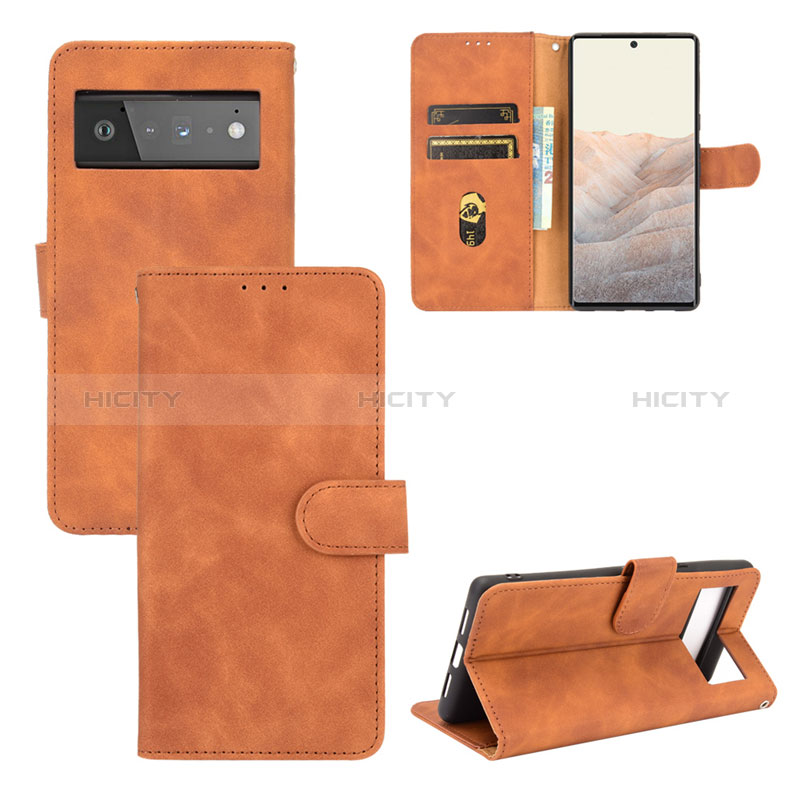 Funda de Cuero Cartera con Soporte Carcasa L03Z para Google Pixel 6 5G