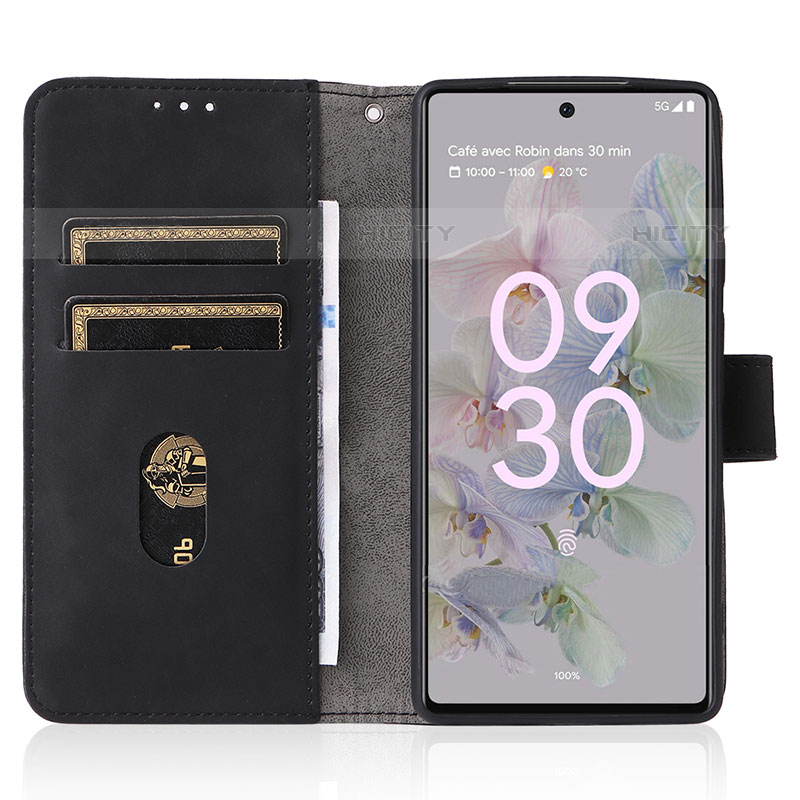 Funda de Cuero Cartera con Soporte Carcasa L03Z para Google Pixel 6a 5G