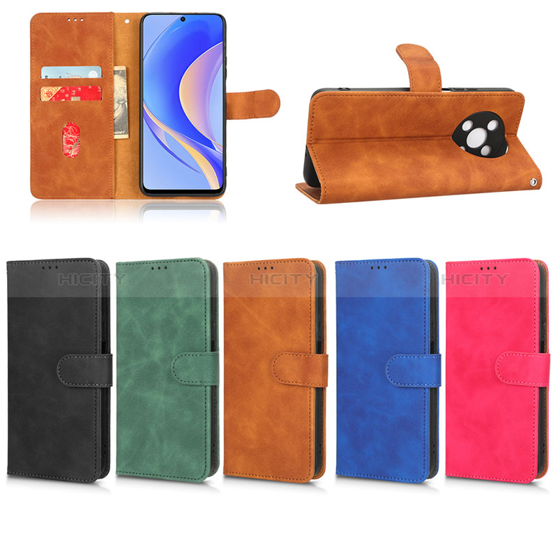 Funda de Cuero Cartera con Soporte Carcasa L03Z para Huawei Enjoy 50 Pro