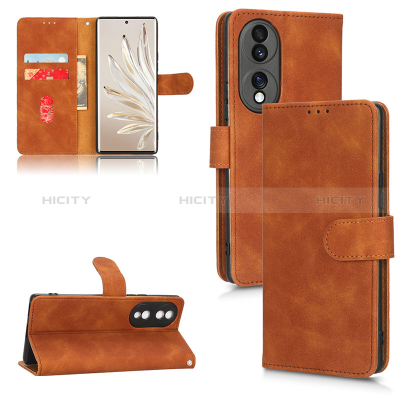 Funda de Cuero Cartera con Soporte Carcasa L03Z para Huawei Honor 70 5G