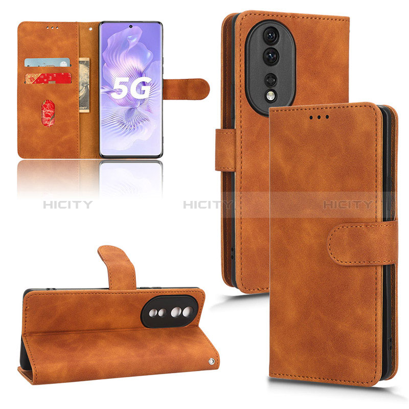 Funda de Cuero Cartera con Soporte Carcasa L03Z para Huawei Honor 80 5G