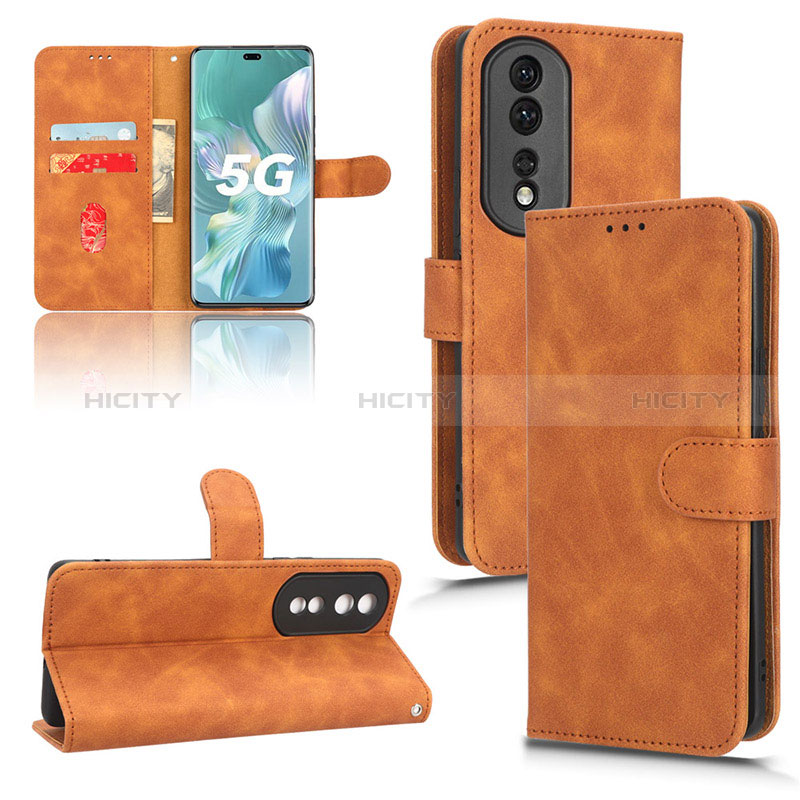 Funda de Cuero Cartera con Soporte Carcasa L03Z para Huawei Honor 80 Pro 5G