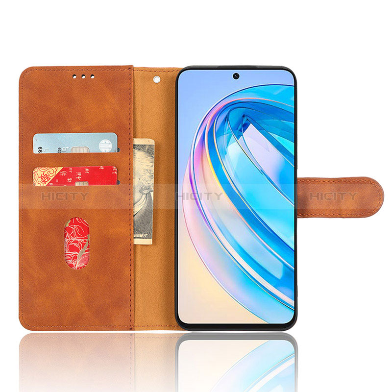 Funda de Cuero Cartera con Soporte Carcasa L03Z para Huawei Honor X8a 4G