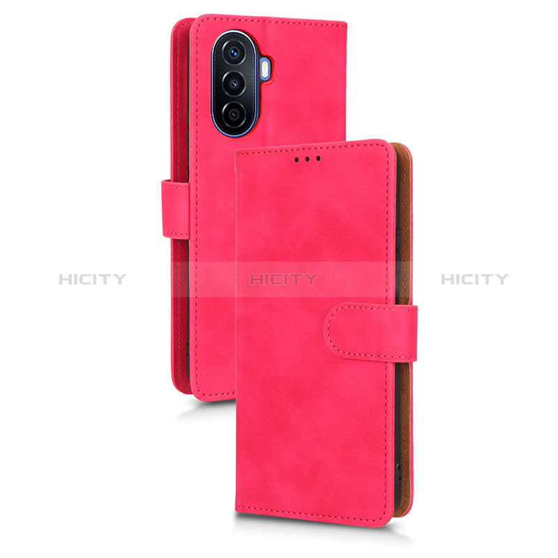 Funda de Cuero Cartera con Soporte Carcasa L03Z para Huawei Nova Y70