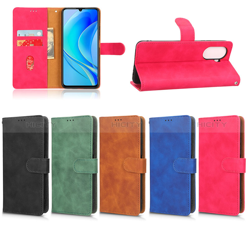 Funda de Cuero Cartera con Soporte Carcasa L03Z para Huawei Nova Y70 Plus