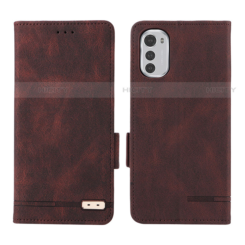 Funda de Cuero Cartera con Soporte Carcasa L03Z para Motorola Moto E32s