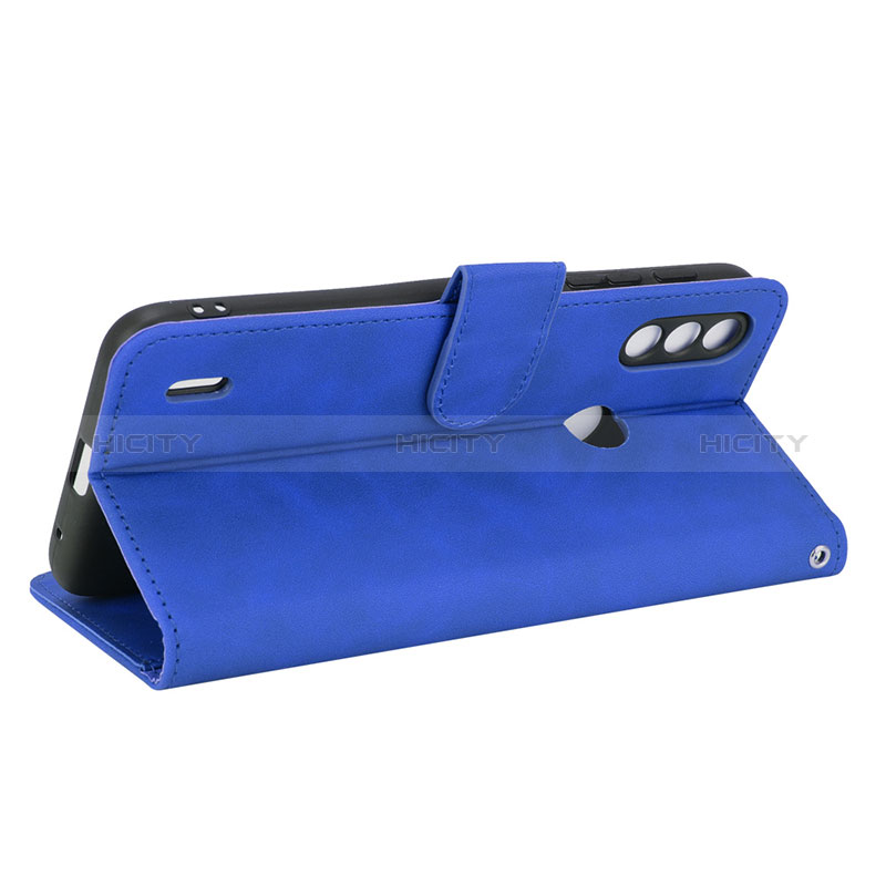 Funda de Cuero Cartera con Soporte Carcasa L03Z para Motorola Moto E7 Power