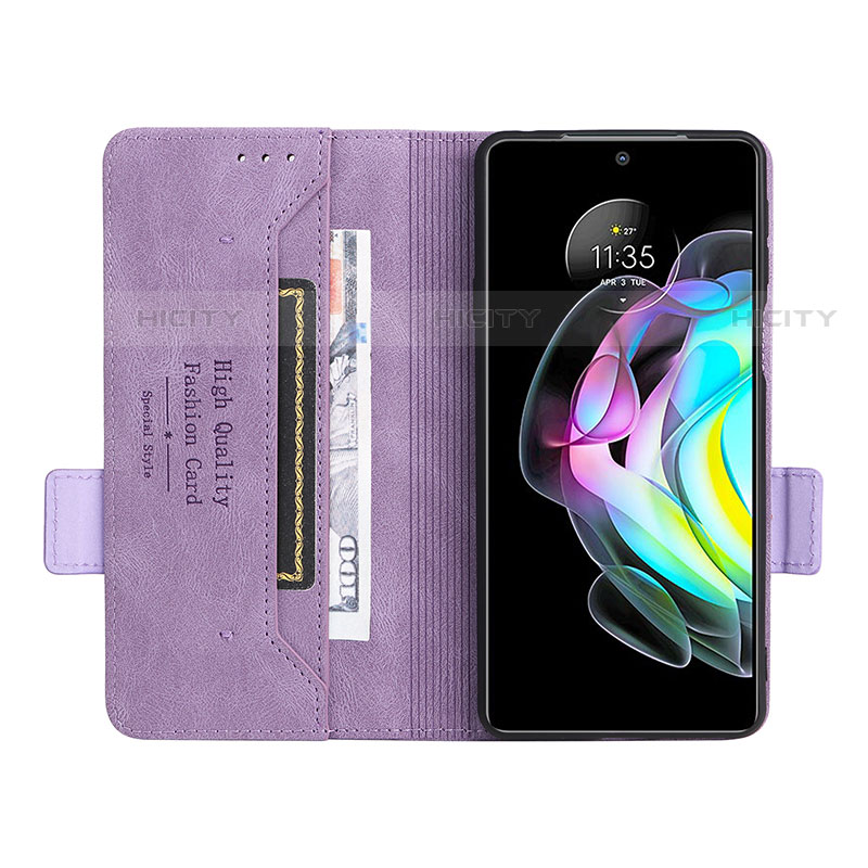 Funda de Cuero Cartera con Soporte Carcasa L03Z para Motorola Moto Edge 20 5G