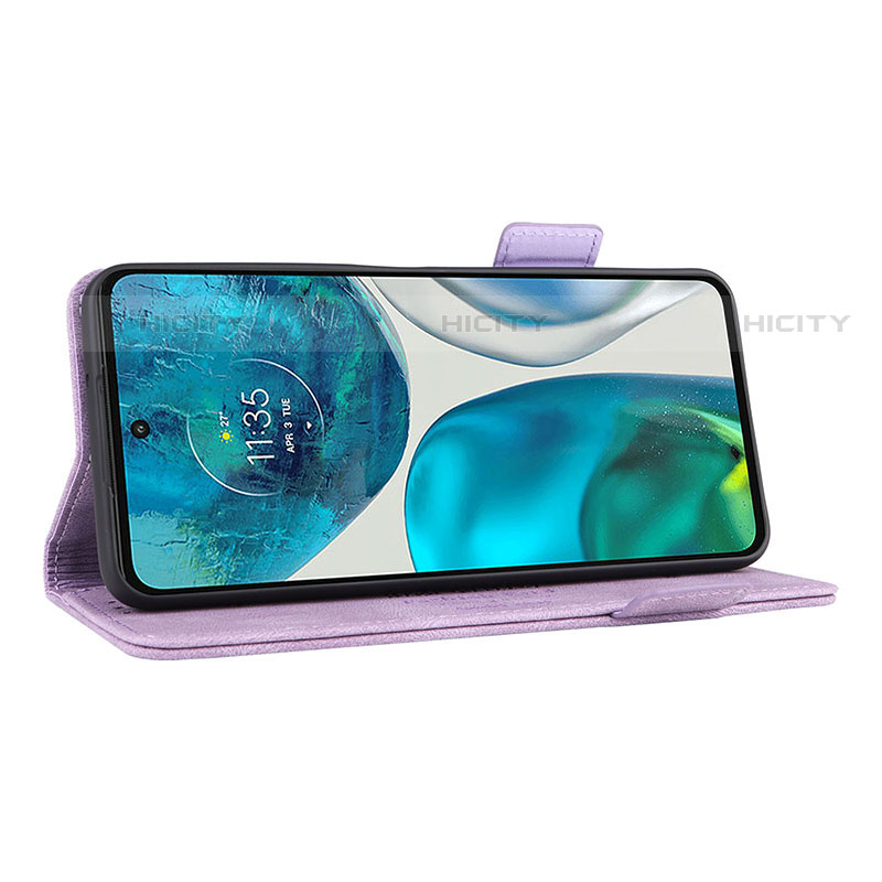 Funda de Cuero Cartera con Soporte Carcasa L03Z para Motorola Moto G52j 5G