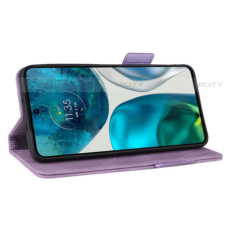 Funda de Cuero Cartera con Soporte Carcasa L03Z para Motorola Moto G71s 5G