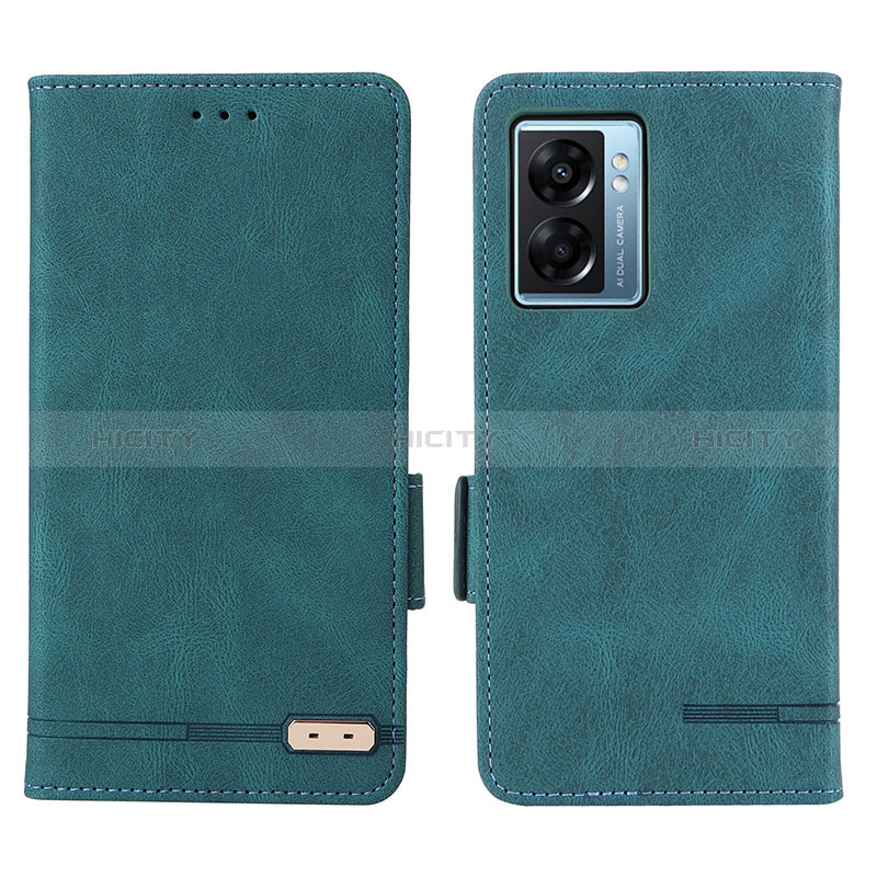 Funda de Cuero Cartera con Soporte Carcasa L03Z para Oppo A56S 5G