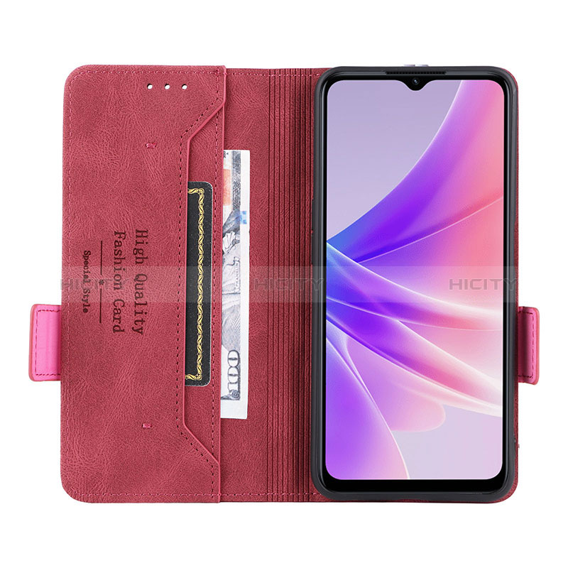 Funda de Cuero Cartera con Soporte Carcasa L03Z para Oppo A57 5G