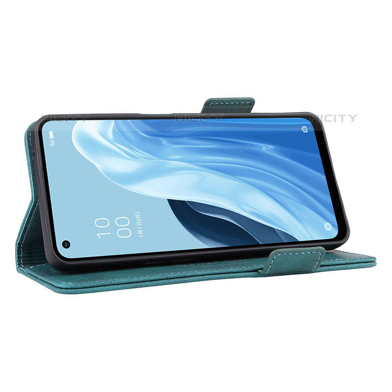 Funda de Cuero Cartera con Soporte Carcasa L03Z para Oppo Reno7 A