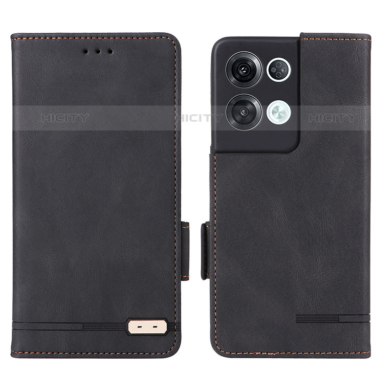 Funda de Cuero Cartera con Soporte Carcasa L03Z para Oppo Reno8 Pro 5G