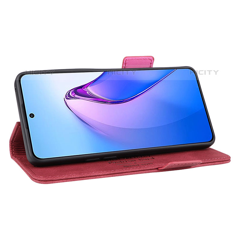 Funda de Cuero Cartera con Soporte Carcasa L03Z para Oppo Reno8 Pro 5G