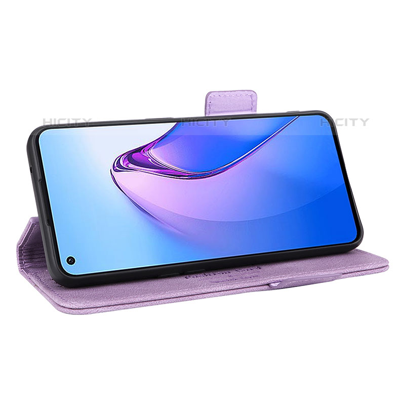 Funda de Cuero Cartera con Soporte Carcasa L03Z para Oppo Reno9 5G