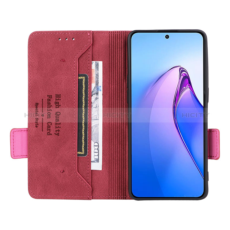 Funda de Cuero Cartera con Soporte Carcasa L03Z para Oppo Reno9 Pro+ Plus 5G