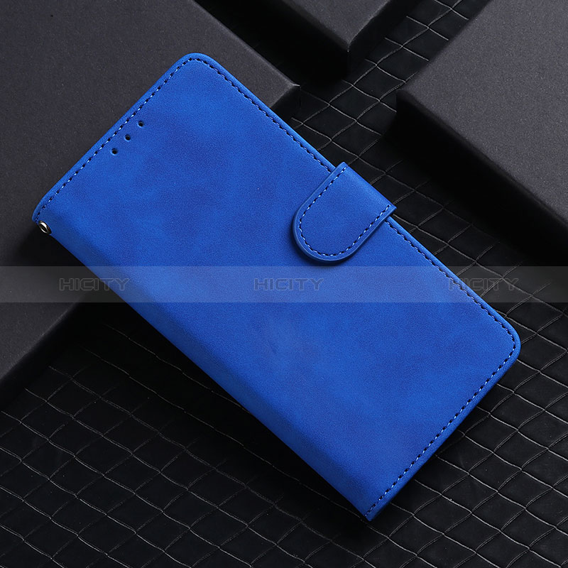 Funda de Cuero Cartera con Soporte Carcasa L03Z para Realme 8 4G Azul