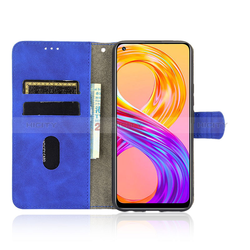 Funda de Cuero Cartera con Soporte Carcasa L03Z para Realme 8 Pro