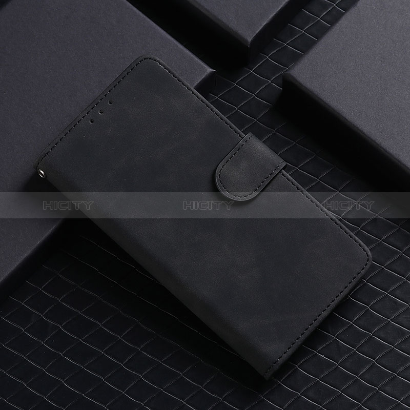 Funda de Cuero Cartera con Soporte Carcasa L03Z para Realme 8 Pro Negro