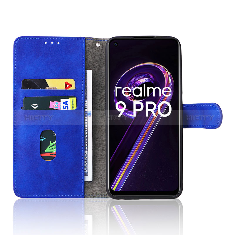 Funda de Cuero Cartera con Soporte Carcasa L03Z para Realme 9 Pro 5G