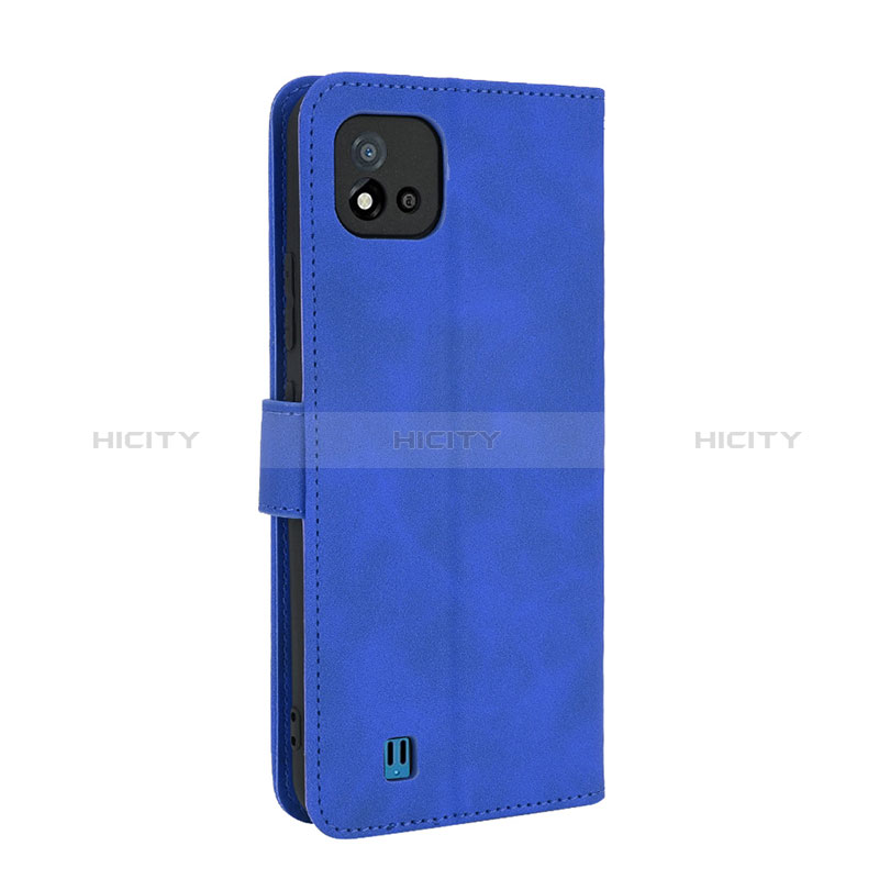 Funda de Cuero Cartera con Soporte Carcasa L03Z para Realme C11 (2021)