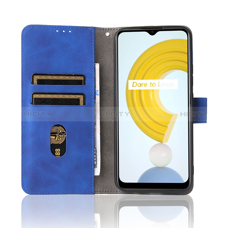 Funda de Cuero Cartera con Soporte Carcasa L03Z para Realme C25Y