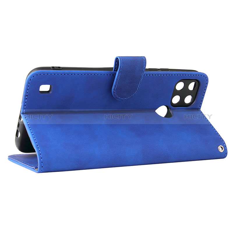 Funda de Cuero Cartera con Soporte Carcasa L03Z para Realme C25Y India