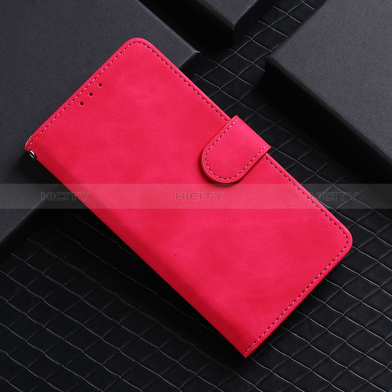 Funda de Cuero Cartera con Soporte Carcasa L03Z para Realme Narzo 50 Pro 5G Rosa Roja