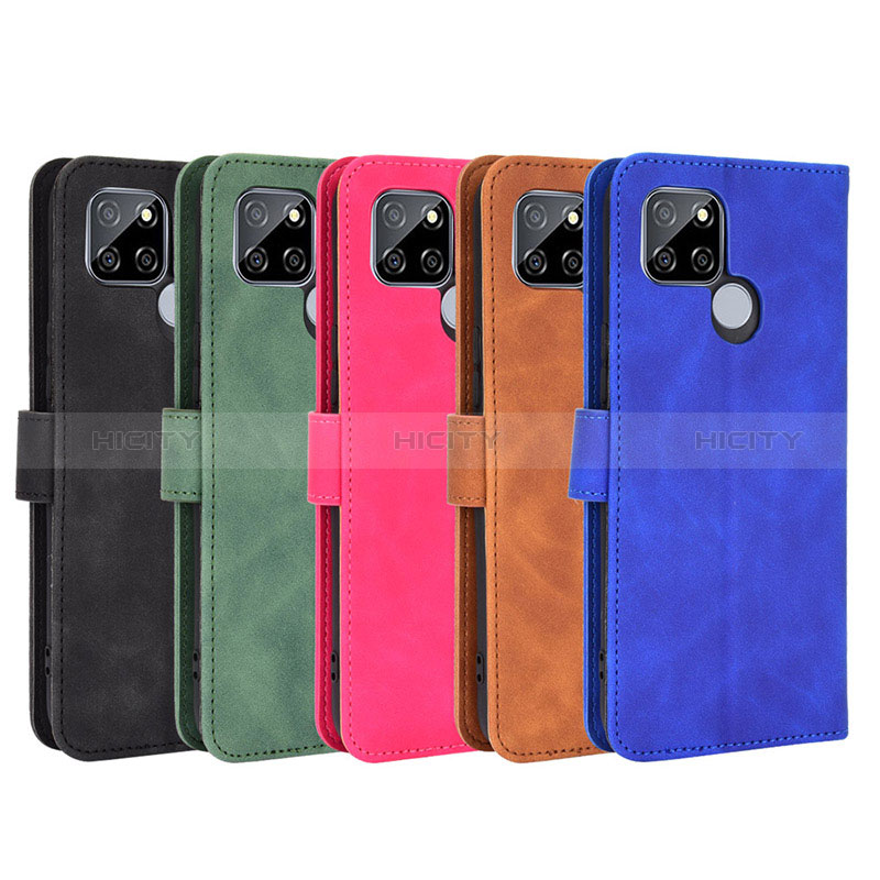 Funda de Cuero Cartera con Soporte Carcasa L03Z para Realme Q2i 5G