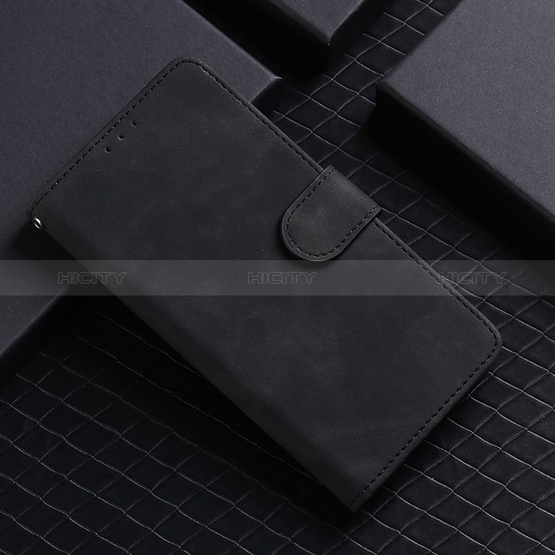 Funda de Cuero Cartera con Soporte Carcasa L03Z para Realme Q3i 5G Negro