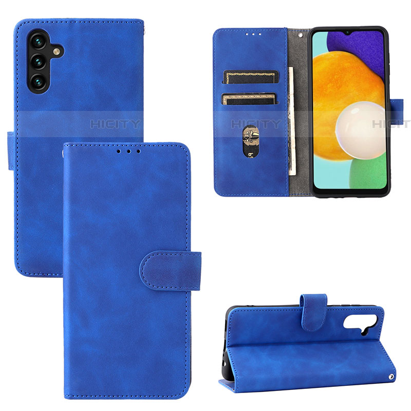 Funda de Cuero Cartera con Soporte Carcasa L03Z para Samsung Galaxy A04s