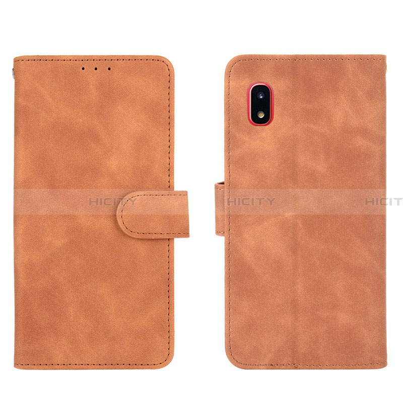 Funda de Cuero Cartera con Soporte Carcasa L03Z para Samsung Galaxy A20 SC-02M SCV46